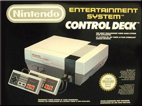 nintendo entertainment system control deck