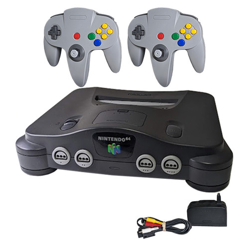 Original Nintendo 64 System Console Controller N64 Bundle Pak