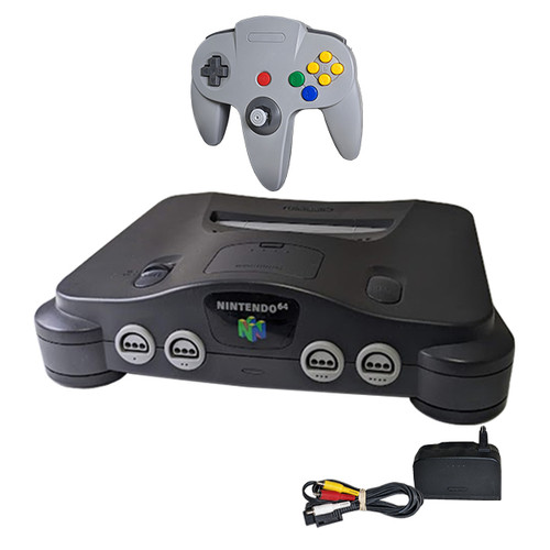 åndelig rolle tryk Original Nintendo N64 Console Refurbished For Sale