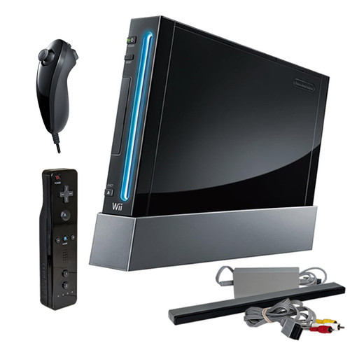 Black Wii Console For Sale DKOldies