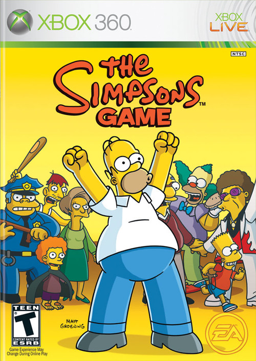 Simpsons Game, The Xbox 360 Game For Sale