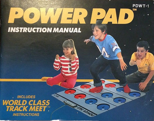 nintendo power pad track and field