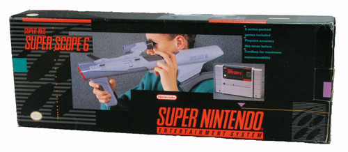 snes super scope games