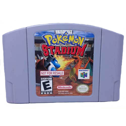 Not For Resale Pokemon Stadium N64 Game Cartridge For Sale DKOldies