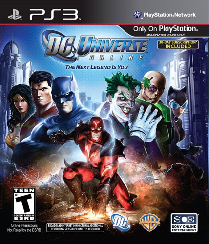 DC Universe Online PS3 Game For Sale | DKOldies
