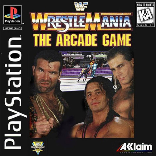WWF WrestleMania the Arcade Game PS1 Game For Sale | DKOldies