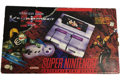 SNES Killer Instinct Control Set Complete in Box