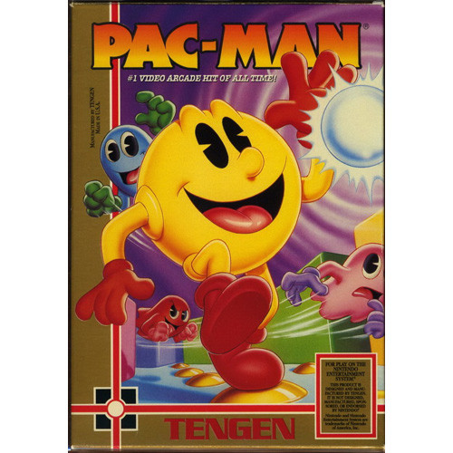 pac man nes tengen