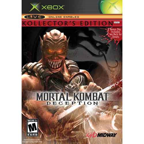 Buy XBox Mortal Kombat Deception Kollector's Edition Baraka Version