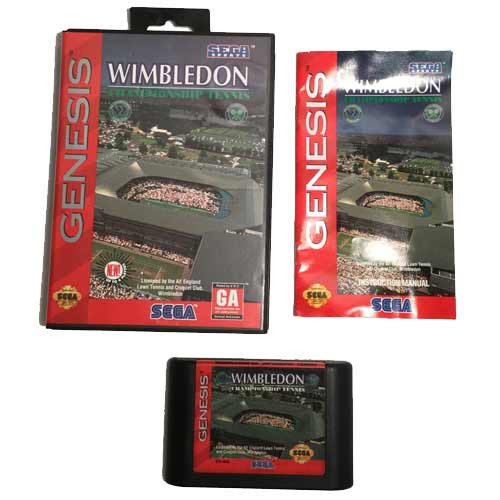 Wimbledon Sur Sega Game Gear - Jeu Complet Boîte - Version PAL, Bon état