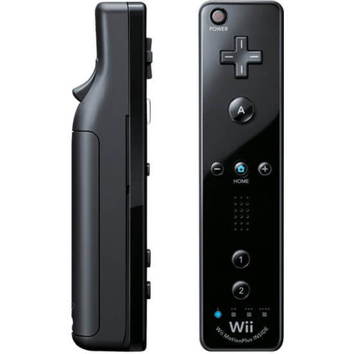 Nintendo Wii Remote Plus - Black (Wii/Wii U) 