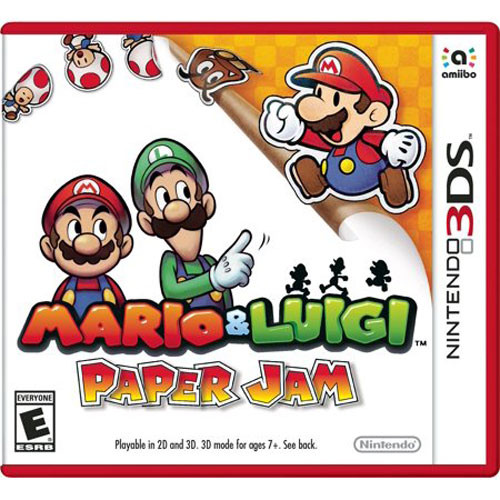 Mario Luigi Paper Jam Nintendo Ds Game For Sale Dkoldies