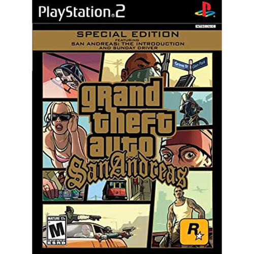 Grand Theft Auto: San Andreas Special Edition (PlayStation 2, PS2) NEW  Sealed