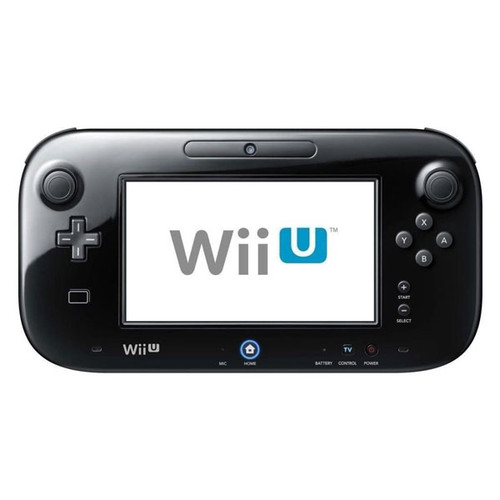 Wii U - Console 32GB Black W/ Gamepad, cables and Amibo Festival