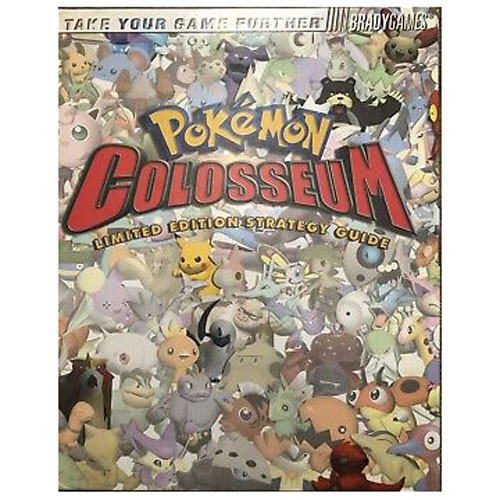 Pokemon Colosseum Limited Edition Brady Games Strategy Guide