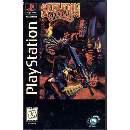 SS★SKELETON WARRIORS 海外版★箱付・説明書付・ソフト付 Skeleton Warriors - Playstation – Stateline Video Games Inc.