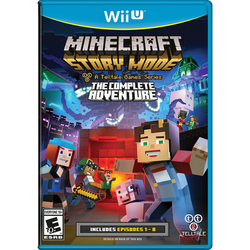 Minecraft Story Mode Complete Adventure Wii U Game For Sale DKOldies