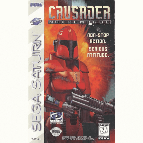 Jeu Crusader No Remorse Sur Sega Saturn - Complet - Boîte D'origine - PAL Secam