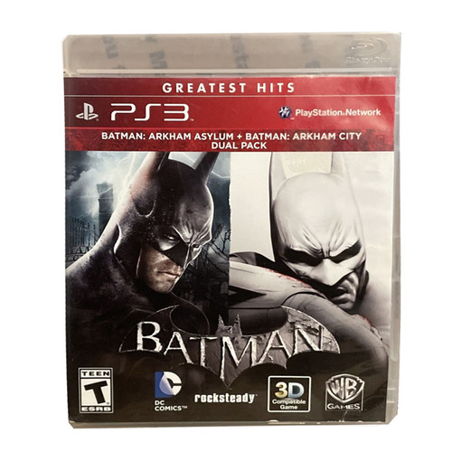 Batman Arkham Asylum / Batman Arkham City PS3 Game For Sale | DKOldies