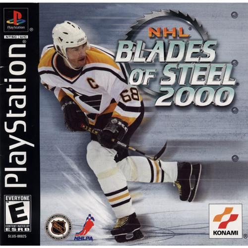 NHL Blades of Steel 2000 PS1 Game For Sale DKOldies
