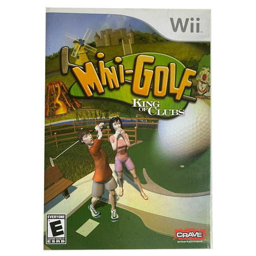 MiniGolf King of Clubs Nintendo Wii Game For Sale DKOldies