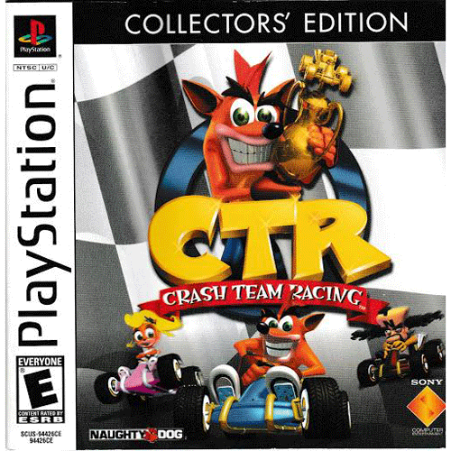 CTR Crash Team Racing Collectors' Edition PS1 Game Collector's Edition ...