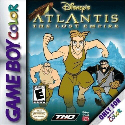 Complete Atlantis the Lost Empire GameBoy Color Game Nintendo For