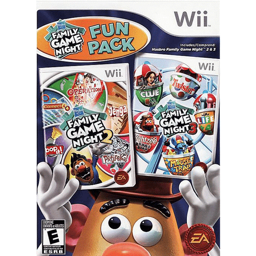 Family Game Night Fun Pack Nintendo Wii Game For Sale | DKOldies