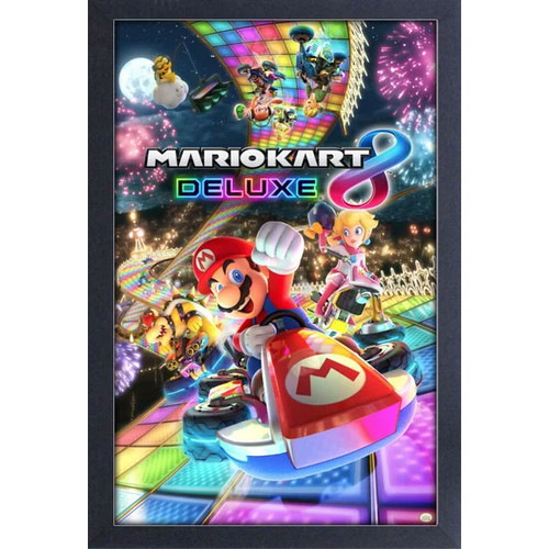 Mario Kart 8 Deluxe Switch Framed Print For Sale