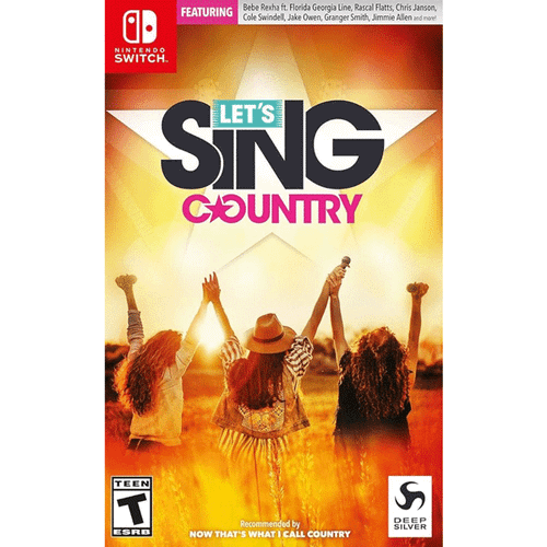 Let's Sing Country Video Game for Nintendo Switch For Sale | DKOldies