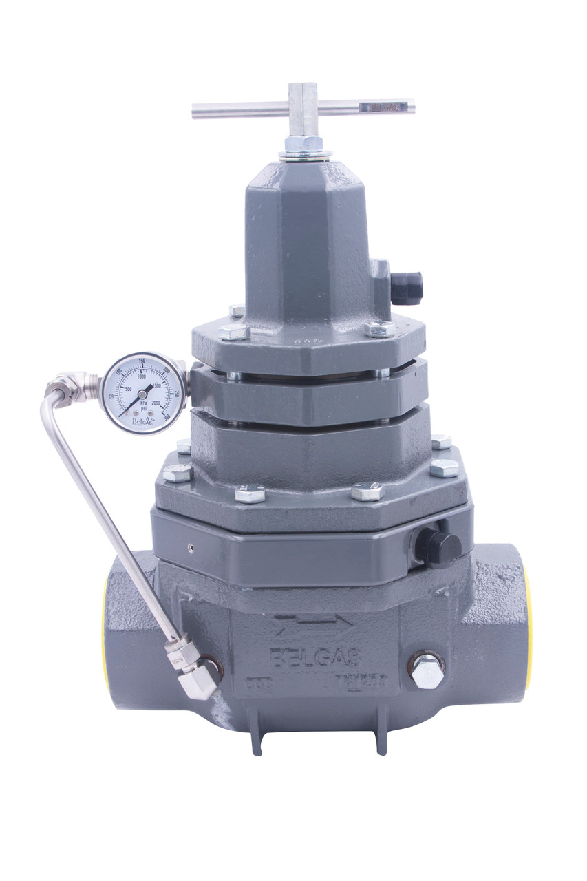 2", Back Pressure Regulator, BelGas