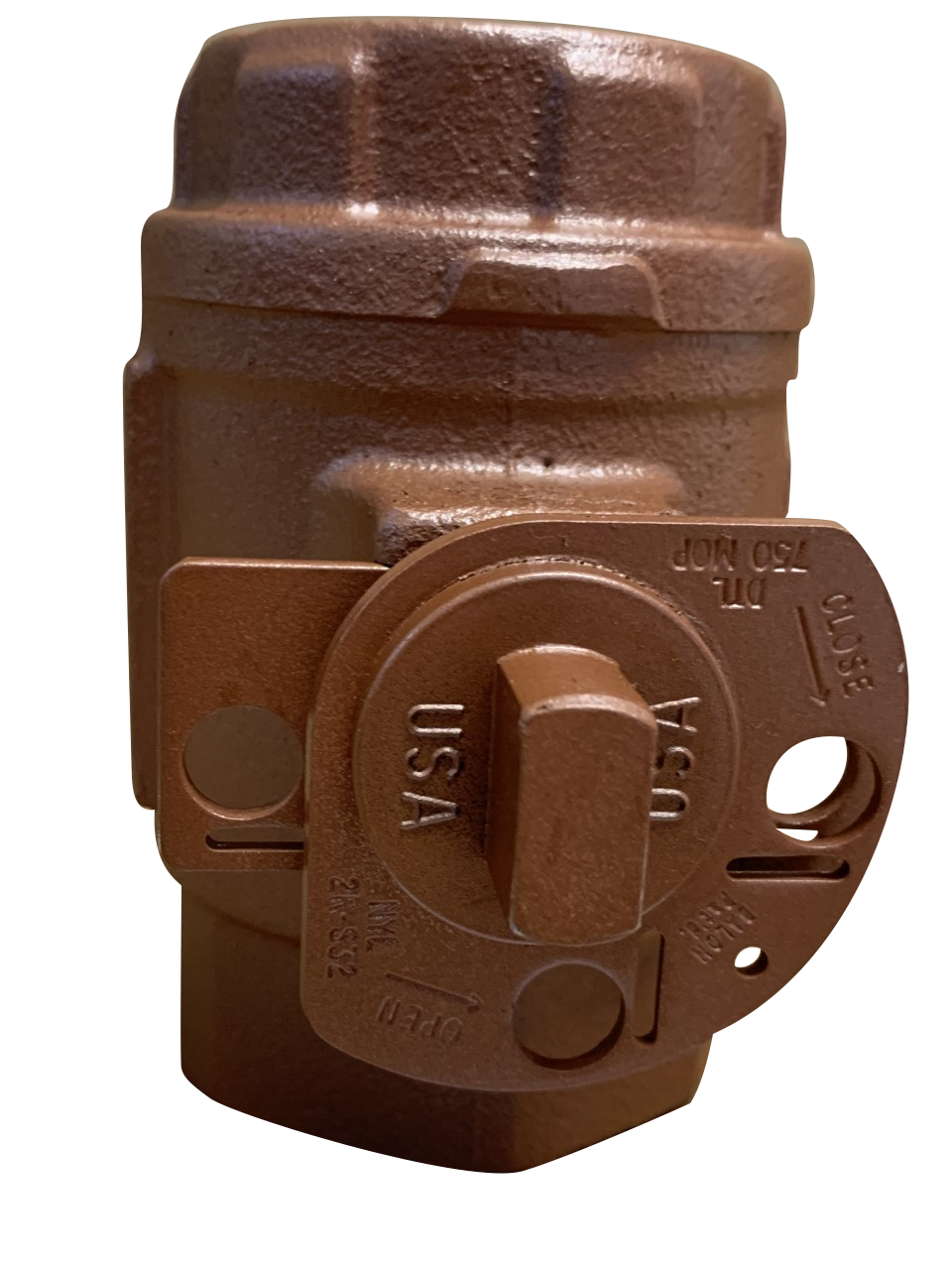 2", Ball Valve, Threaded, Regular Port, Balon