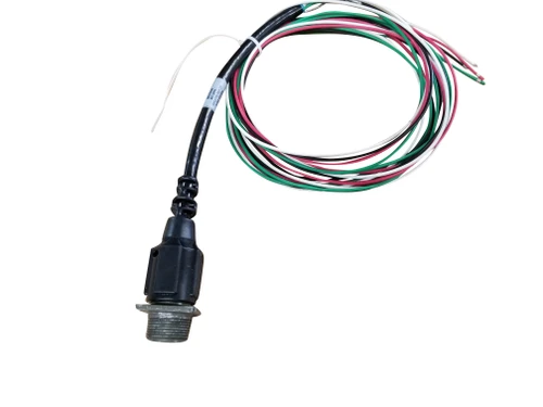 Pig Tail, Threaded AMPH., 4 Pin, 6FT LG.