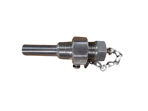 Thermowell, 1/2 NPT X 1/2 NPT X .26 Bore