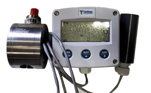 2" Wafer Flow Meter W/Display 5' Cable