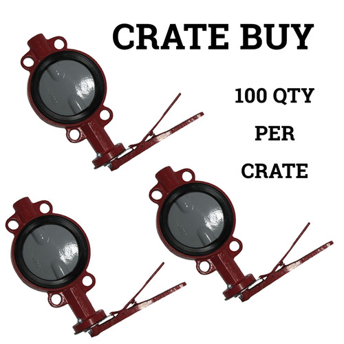6", Butterfly Valve Crate Buy