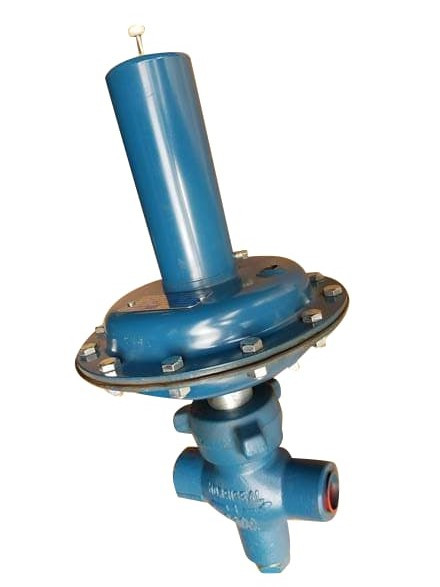 1" NPT Tee Body, #9  Fail Open Top Works, 3/4" Stainless Steel Quick Open Trim