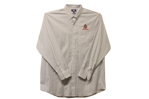 Thin-Striped, Long Sleeve Button Down Shirt