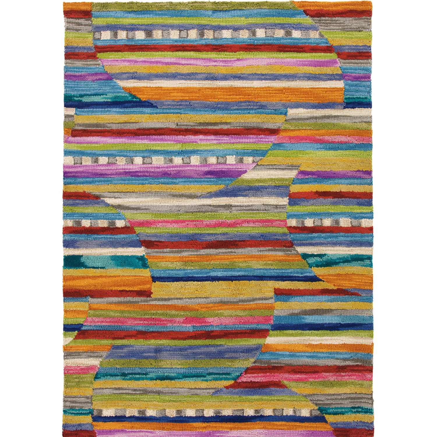 Jubilee Rug | Hand-Tufted Wool Striped Area Rug | Company C