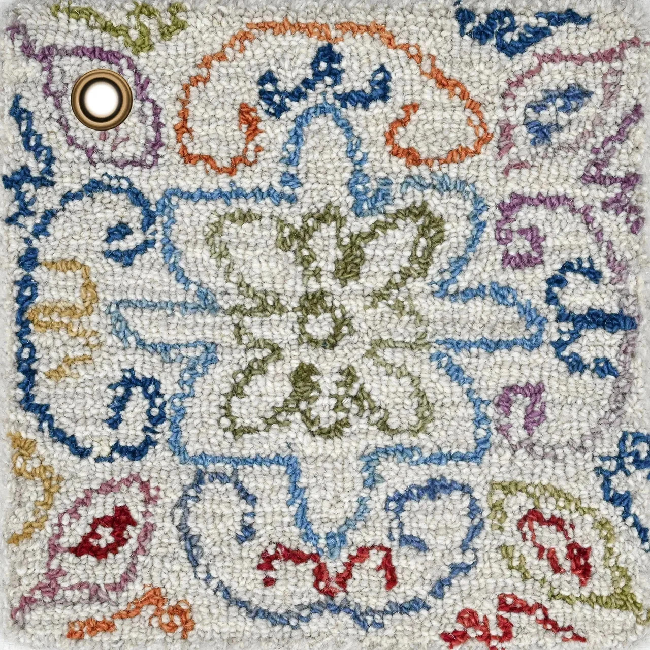 Cross Stitch Rug | Hand-Tufted Wool Area Rug | Company C