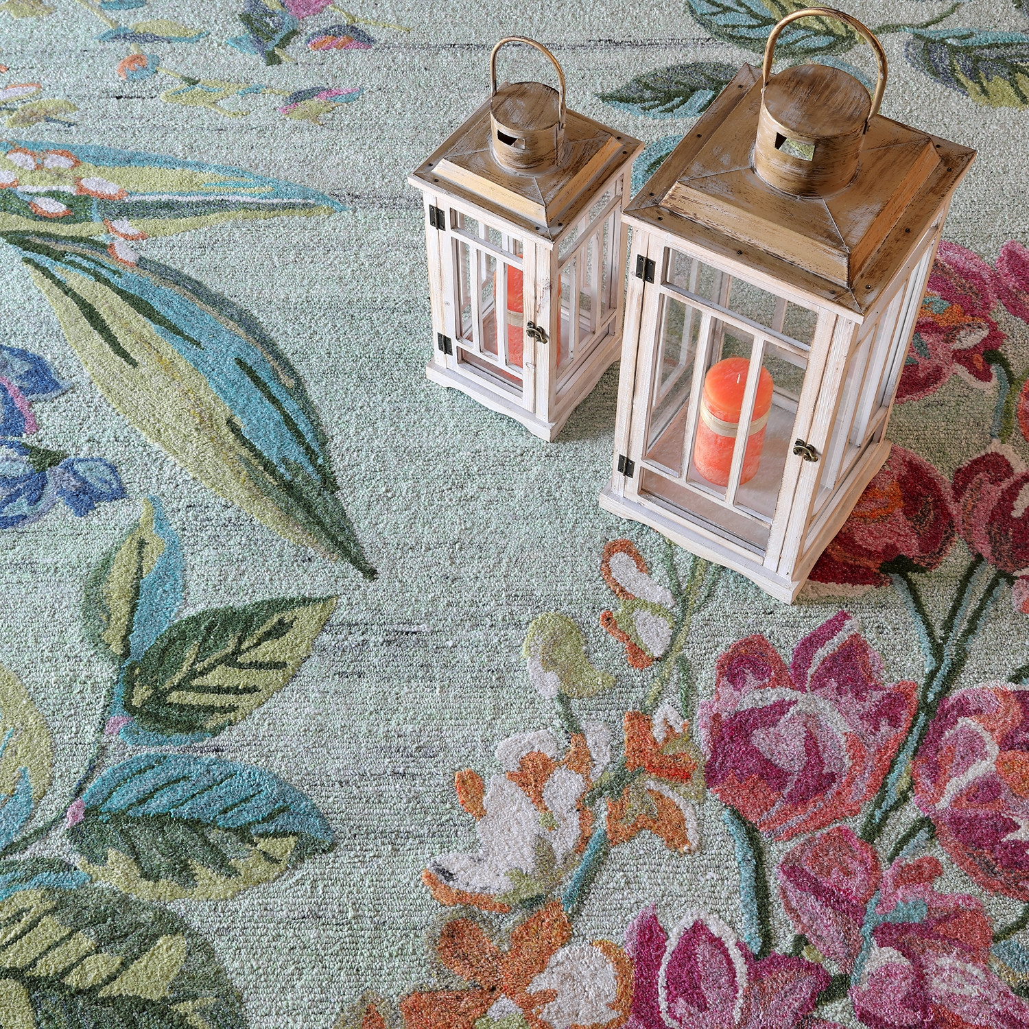 USA RUG / チューリップ柄 Chelsea Rug