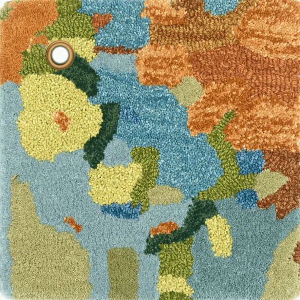 Landscape Rug | Hand-Tufted Wool Art Area Rug | Company C