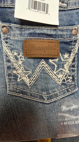 Premium Patch® Wrangler Girls Stars Jeans