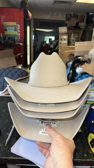 TWISTER DALLAS WOOL WESTERN HAT