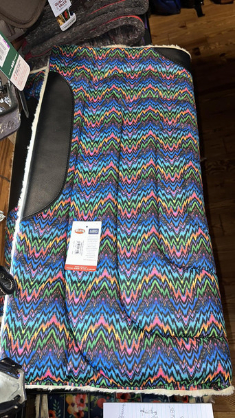 Horse Printed Pattern Saddle Pad 30x30