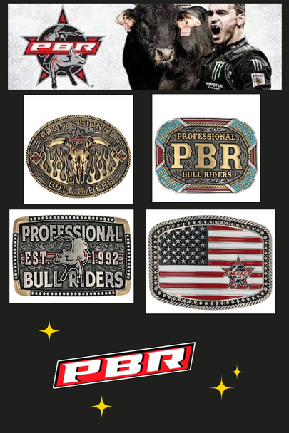 Montana Attitude Buckle PBR