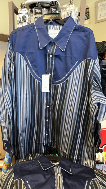 Wrangler Rodeo Shirt Pin Stripe
