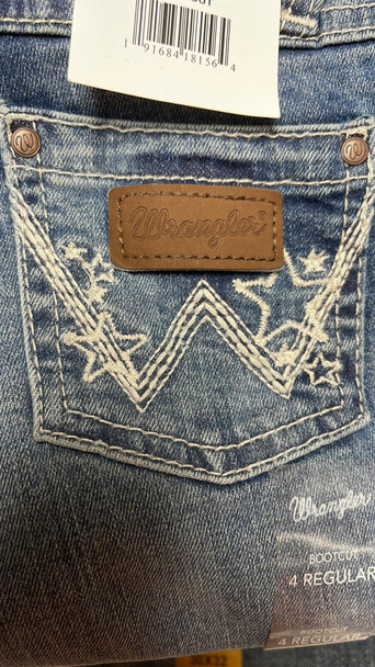 Premium Patch® Wrangler Girls Stars Jeans