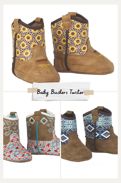 Twister Style Baby Bucker Boot Tan