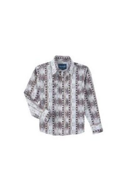 Boy's Western Checotah Snap Button Shirt